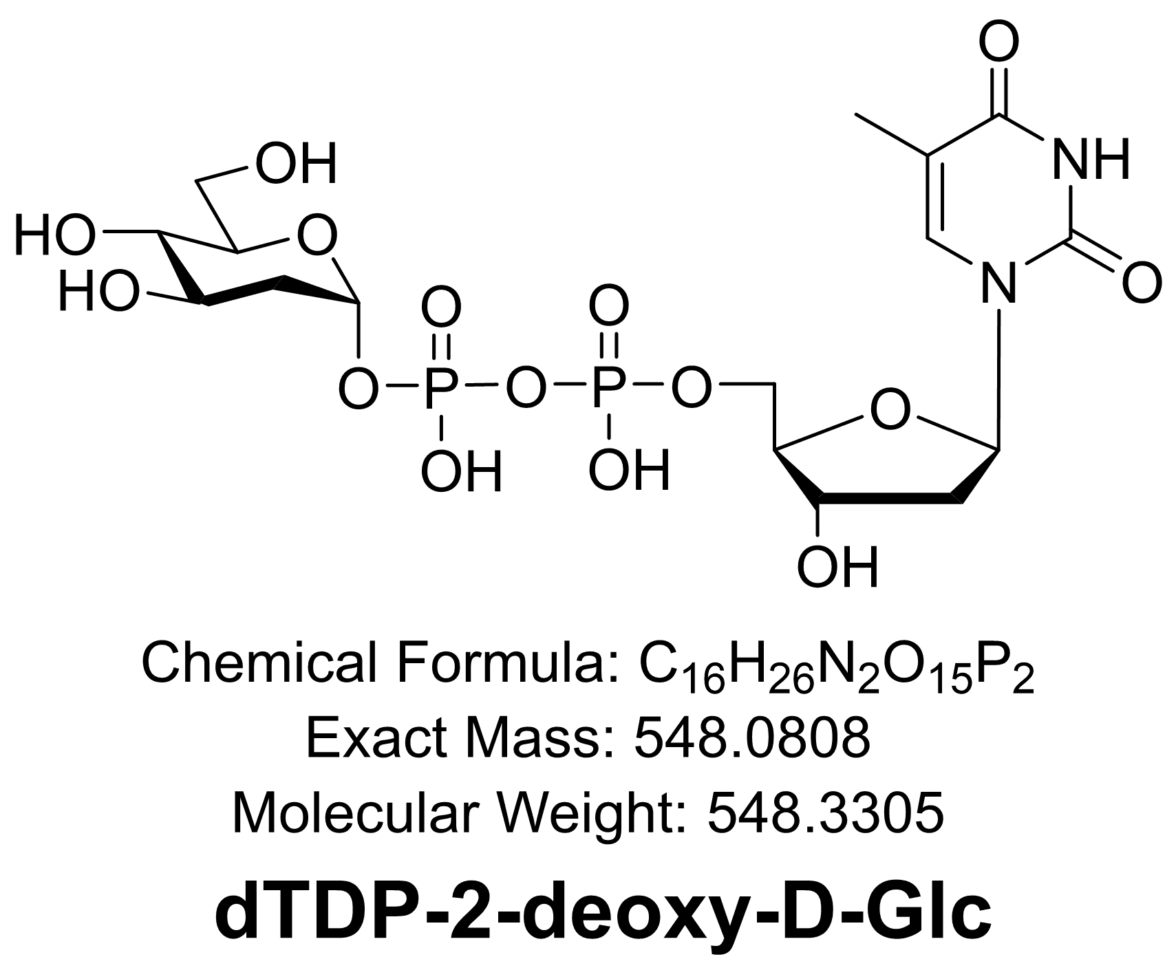 dTDP-2-deoxy-D-Glc