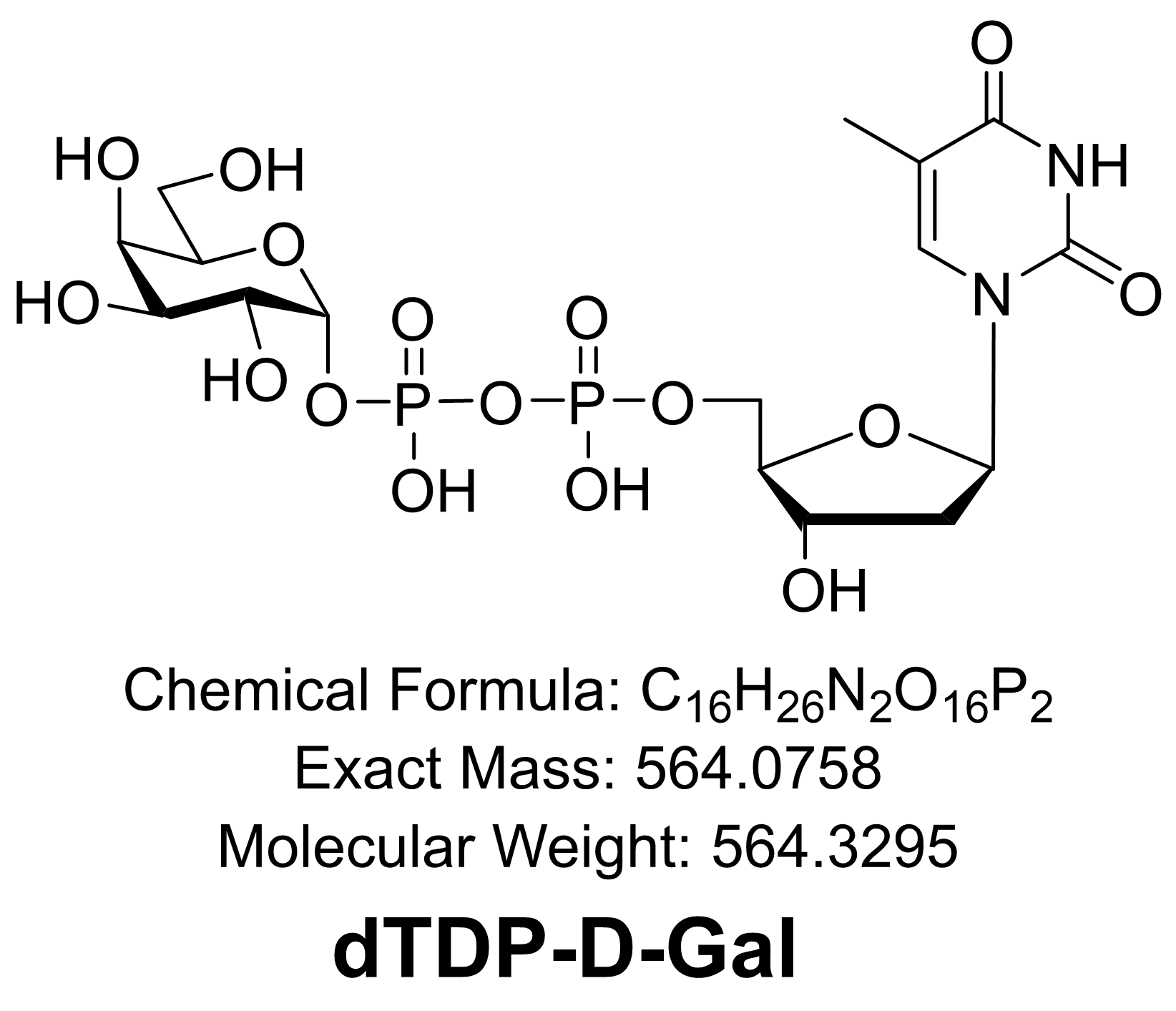 dTDP-D-Gal