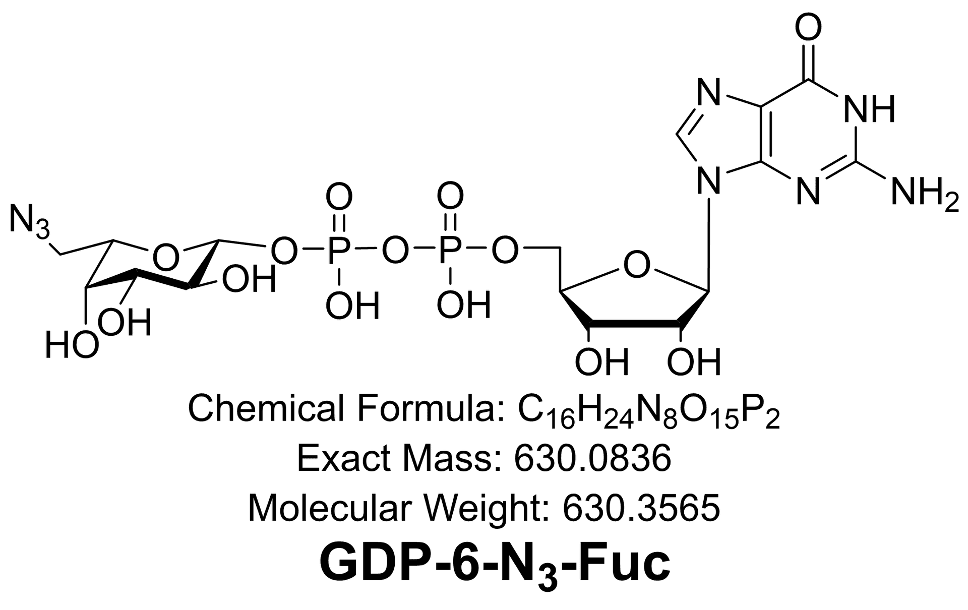 GDP-6-azido- Fucose (GDP-6-N3-Fuc)