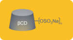 Beta-cyclodextrin sulfate sodium salt