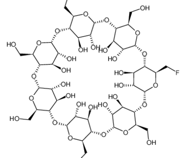 6-Deoxy-6-Fluorocyclomaltoheptaose