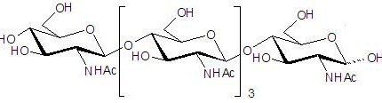 N-acetylated chitopentaose