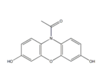 10-Acetyl-3-7-dihydroxyphenoxazine