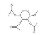 2-3-4-tri-O-acetyl-Methyl-a-D-arabinopyranoside