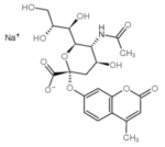 2-4-Methylumbelliferyl-alpha-D-N-acetylneuraminicacid-sodiumsalt