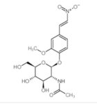 2-Methoxy-4-2-nitrovinyl-phenyl-2-acetamido-2-deoxy-beta-glucopyranoside