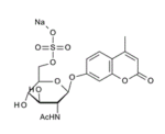 4-Methylumbelliferyl2-acetamido-2-deoxy-b-D-glucopyranoside6-sulphatesodiumsalt