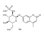 4-Methylumbelliferyl2-deoxy-2-sulfamino-alpha-D-glucopyranosidesodiumsalt