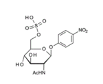 4-Nitrophenyl-6-sulfo-2-acetamido-2-deoxyglucose