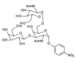 4-Nitrophenyl2-acetamido-6-O-2-acetamido-2-deoxy-b-D-glucopyranosyl-3-O-b-D-galactopyranosyl-2-deoxy-a-D-galactopyranoside