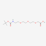 2-2-Dimethyl-4-oxo-3-8-11-14-tetraoxa-5-azahexadecan-16-oicacid