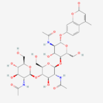 4-Methylumbelliferyl-N-N-N-triacetyl-beta-chitotrioside