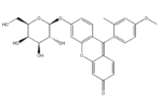 6-b-D-Galactopyranosyloxy-9-4-methoxy-2-methylphenyl-3H-xanthen-3-one