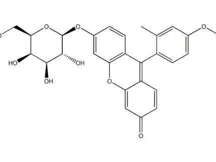 6-(b-D-Galactopyranosyloxy)-9-(4-methoxy-2-methylphenyl)-3H-xanthen-3-one