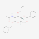 Benzyl2-acetamido-3-O-allyl-4-6-O-benzylidene-2-deoxy-a-D-glucopyranoside