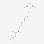 Mal-PEG2-NH-Boc