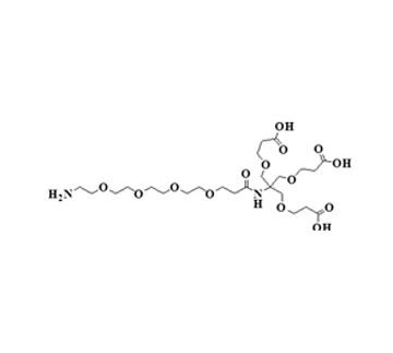 Amine-PEG4-Amido-tri-(carboxyethoxymethyl)-methane