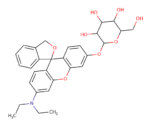 HMDER-bGAL-6-Diethylamino-spiro-isobenzofuran-1-3H-9-9H-xanthen-3-ylb-D-galactopyranoside