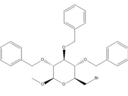 Methyl2,3,4-tri-O-benzyl-6-bromo-6-deoxy-b-D-glucopyranoside