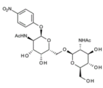 N-2R-3R-4R-5S-6R-2-2R-3R-4R-5R-6R-5-Acetamido-3-4-dihydroxy-6-4-nitrophenoxy-oxan-2-yl-methoxy-4-5-dihydroxy-6-hydroxymethyl-oxan-3-yl-acetamide