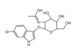 N-2S-3R-4R-5R-6R-2-6-CHLORO-1H-INDOL-3-YL-OXY-4-5-DIHYDROXY-6-HYDROXYMETHYL-OXAN-3-YL-ACETAMIDE