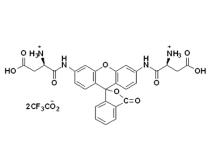 Rhodamine110bis-(L-asparticacidamide)trifluoroaceticacidsalt