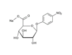 Sodium-2S-3S-4S-5R-6S-3-4-5-trihydroxy-6-4-nitrophenoxy-tetrahydro-2H-pyran-2-carboxylate