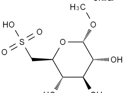 [(2S,3S,4S,5R,6S)-3,4,5-trihydroxy-6-methoxyoxan-2-yl] methanesulfonic acid