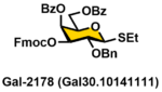 Ethyl 2-O-Benzyl-3-O-(9-fluorenylmethoxycarbonyl)-4,6-di-O-benzoyl-1-thio-β-D-galactopyranoside