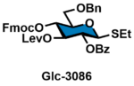 Ethyl 2-O-benzoyl-3-O-levulinoyl-4-O-(9-fluorenylmethoxycarbonyl)-6-O-benzyl-1-thio-beta-D-glucopyranoside
