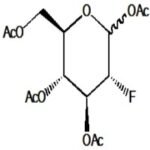 1,2,3,6 Tetra O acetyl 4 deoxy 4 fluoro D glucopyranose