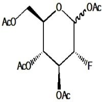 1,2,3,6 Tetra O acetyl 4 deoxy 4 fluoro D glucopyranose