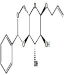 Allyl 4,6 O benzylidene a L glucopyranoside