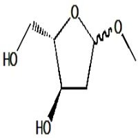 Methyl 2 deoxy L ribofuranoside