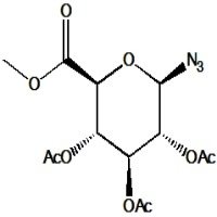 Methyl 2,3,4 tri O acetyl b D glucopyranuronosyl azide