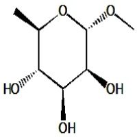 Methyl α D rhamnopyranoside