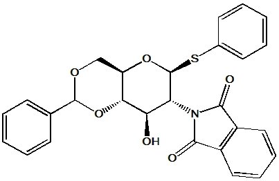 Phenyl 4,6 O benzylidene 2 deoxy 2 phthalimido b D thioglucopyranoside
