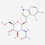 5 Bromo 4 chloro 1H indol 3 yl 2 deoxy 2 ((1 hydroxyethylidene)amino)hexopyranoside