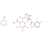 5 Bromo 4 chloro 3 indolyl α D N acetylneuraminic acid, cyclohexylammonium salt