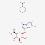 5 Bromo 6 chloro 3 indolyl D glucuronide cyclohexylammonium salt