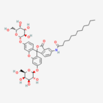 N [3',6' Bis(beta D galactopyranosyloxy) 3 oxospiro[isobenzofuran 1(3H),9' [9H]xanthen] 5 yl]dodecanamide